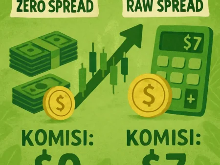 Perbandingan Biaya Trading Forex di Akun Zero Spread dan Akun Raw Spread