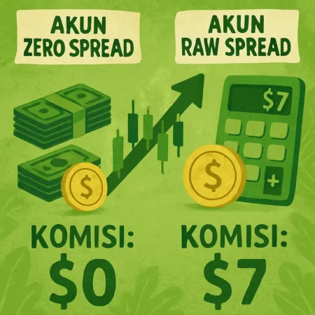 Perbandingan Biaya Trading Forex di Akun Zero Spread dan Akun Raw Spread